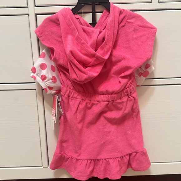 NWT Minnie Mouse Swimsuit and Coverup - Picture 3 of 3